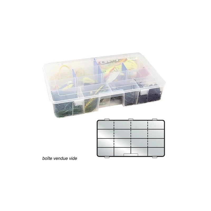 BOITE DIVISIBLE FLAMBEAU TUFF TAINERS 7004R 3 BOITE DIVISIBLE FLAMBEAU TUFF TAINERS 7004R