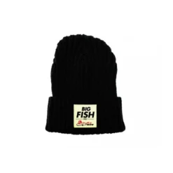 BONNET HOMME BIG FISH 1983 LOGO UF - NOIR
