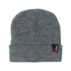 BONNET HOMME DAM CLASSIC FOLD-UP BEANIE - GRIS