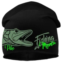 BONNET HOMME HOT SPOT DESIGN PIKE MANIA - NOIR