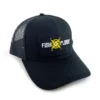 CASQUETTE HOMME À SCRATCH FISHXPLORER TRUCKER - NOIR