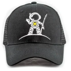 CASQUETTE HOMME FISHXPLORER ASTRO PÊCHEUR - NOIR