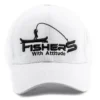 CASQUETTE HOMME FISHXPLORER FISHER WITH ATTITUDE - BLANC