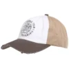 CASQUETTE HOMME HART VINTAGE - BLANC/MARRON -Savage Gear Soldes casquette homme hart vintage blanc marron z 2233 223302