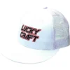 CASQUETTE HOMME LUCKY CRAFT FLAT VISOR CAP - BLANC