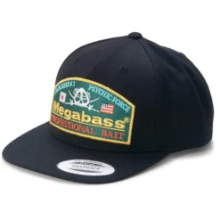 CASQUETTE HOMME MEGABASS PSYCHIC SNAPBACK - NOIR/VERT
