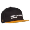 CASQUETTE HOMME SAVAGE GEAR FLAT PEAK 3D LOGO - NOIR/ORANGE -Savage Gear Soldes casquette homme savage gear flat peak 3d logo noir orange z 2351 235165