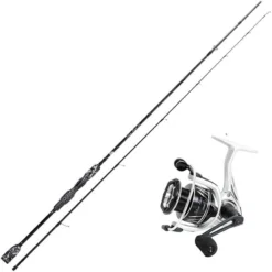 ENSEMBLE SPINNING STUCKI FISHING COMBO SILVER DUST
