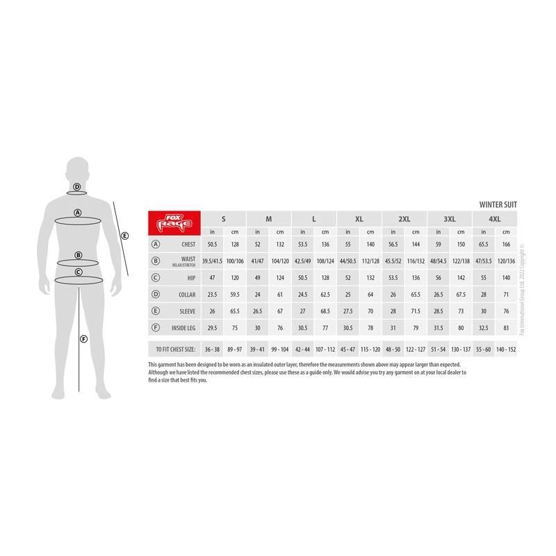 ENSEMBLE VESTE ET PANTALON HOMME FOX RAGE WINTER SUIT - NOIR 4 ENSEMBLE VESTE ET PANTALON HOMME FOX RAGE WINTER SUIT - NOIR – Image 2