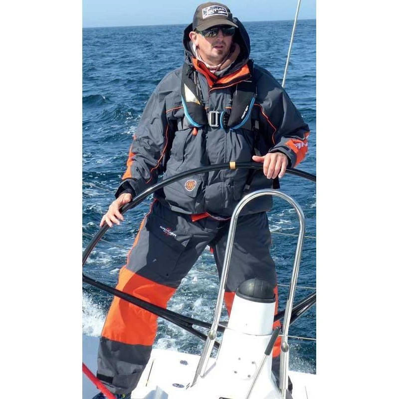 ENSEMBLE VESTE ET PANTALON SAKURA GROS TEMPS V2 - GRIS/ORANGE 3 ENSEMBLE VESTE ET PANTALON SAKURA GROS TEMPS V2 - GRIS/ORANGE