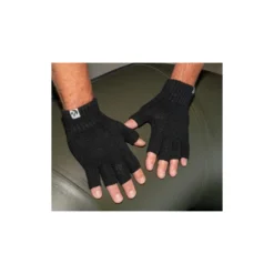 GANTS ZECK HALF-FINGER GLOVES - NOIR