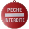 PANNEAU DE SIGNALISATION JANUEL PECHE INTERDITE -Savage Gear Soldes panneau de signalisation januel peche interdite z 1570 157055