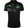 POLO HOMME HOT SPOT DESIGN FISHING MANIA ZANDER - NOIR