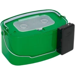 SEAU A VIFS PLASTILYS 7L NEO VERT BRILLANT + PANIER VIVIER + AERATEUR INTEGRE