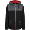 SWEAT HOMME ABU GARCIA ZIPPED HOODY - NOIR