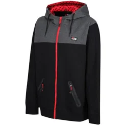SWEAT HOMME ABU GARCIA ZIPPED HOODY - NOIR -Savage Gear Soldes sweat homme abu garcia zipped hoody noir z 2420 242020 2