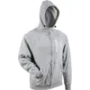 SWEAT HOMME DAIWA À CAPUCHE ZIPPÉ - GRIS