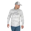 SWEAT HOMME FOX RAGE UV PERFORMANCE HOODED TOP - BLANC -Savage Gear Soldes sweat homme fox rage uv performance hooded top blanc z 2517 251716