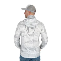 SWEAT HOMME FOX RAGE UV PERFORMANCE HOODED TOP - BLANC -Savage Gear Soldes sweat homme fox rage uv performance hooded top blanc z 2517 251716 3