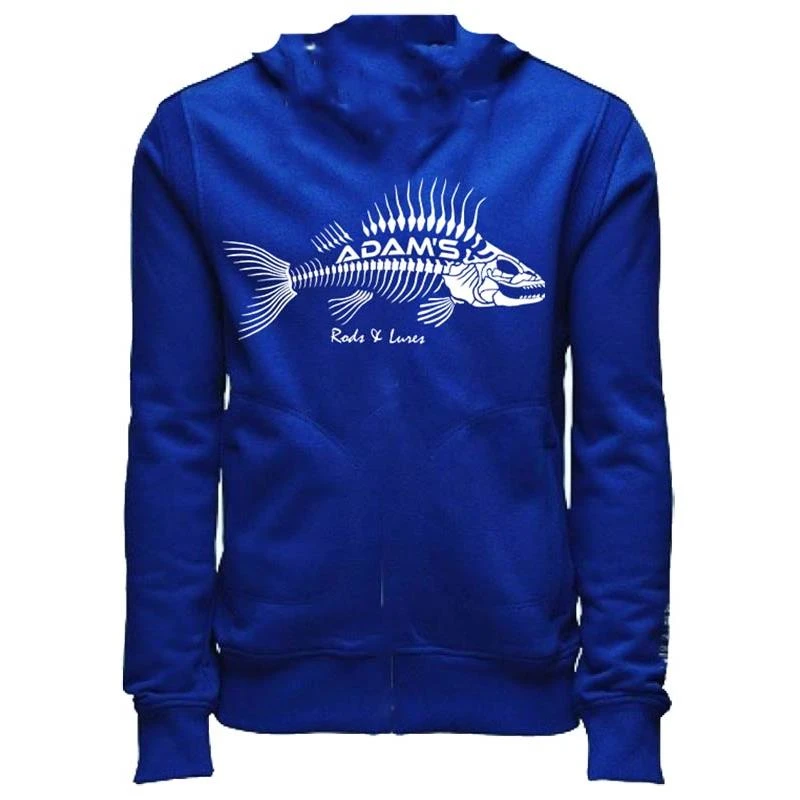 SWEAT ZIPPÉ HOMME ADAM S - BLEU 4 SWEAT ZIPPÉ HOMME ADAM S - BLEU – Image 2