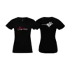 TEE SHIRT MANCHES COURTES FEMME ULTIMATE FISHING - NOIR