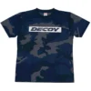 TEE SHIRT MANCHES COURTES HOMME DECOY TS DRY - BLEU/CAMO