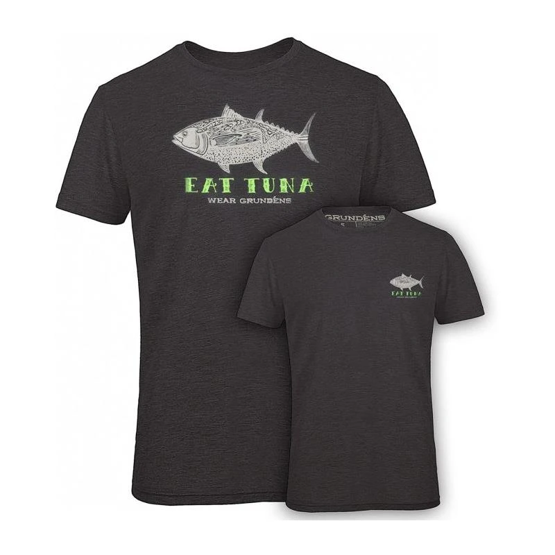 Grundens TEE SHIRT MANCHES COURTES HOMME GRUNDÉNS EAT TUNA T-SHIRT - GRIS 3 Grundens TEE SHIRT MANCHES COURTES HOMME GRUNDÉNS EAT TUNA T-SHIRT - GRIS