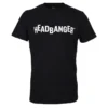 TEE SHIRT MANCHES COURTES HOMME HEADBANGER T-SHIRT - NOIR