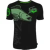 TEE SHIRT MANCHES COURTES HOMME HOT SPOT DESIGN FISHING MANIA ZANDER - NOIR -Savage Gear Soldes tee shirt manches courtes homme hot spot design fishing mania zander noir z 1788 178837