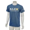 TEE SHIRT MANCHES COURTES HOMME ILLEX - BLEU CHINÉ