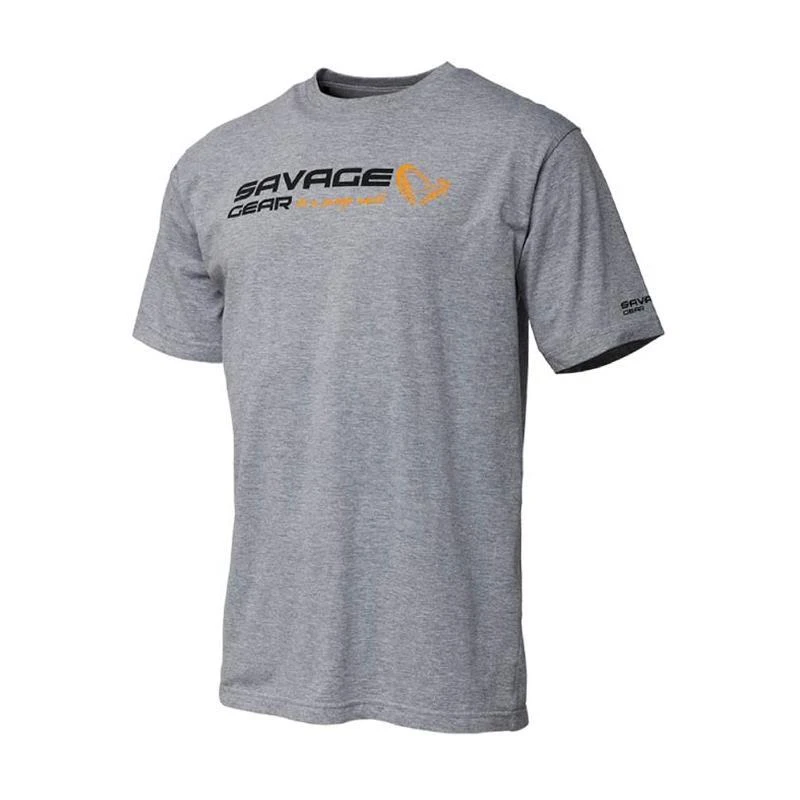 TEE SHIRT MANCHES COURTES HOMME SAVAGE GEAR SIGNATURE LOGO - GRIS 3 TEE SHIRT MANCHES COURTES HOMME SAVAGE GEAR SIGNATURE LOGO - GRIS