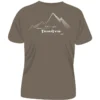 TEE SHIRT MANCHES COURTES HOMME TENRYU MOUNTAIN SAND - KAKI