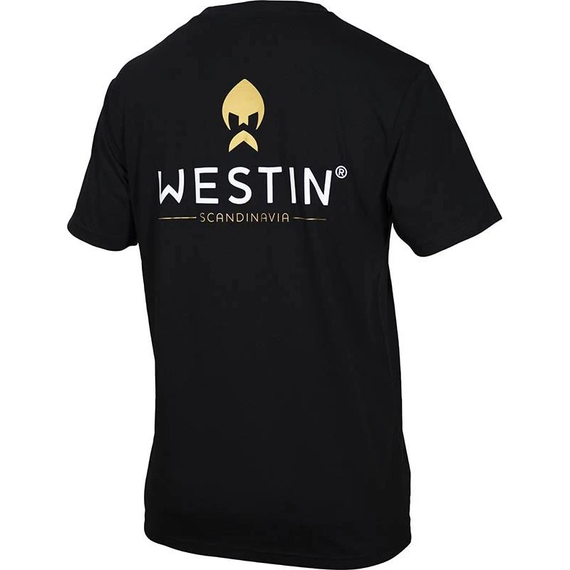 TEE SHIRT MANCHES COURTES HOMME WESTIN ORIGINAL T-SHIRT - NOIR 4 TEE SHIRT MANCHES COURTES HOMME WESTIN ORIGINAL T-SHIRT - NOIR – Image 2