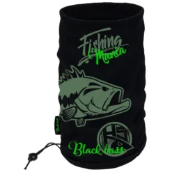 TOUR DE COU HOMME HOT SPOT DESIGN BLACK BASS MANIA - NOIR