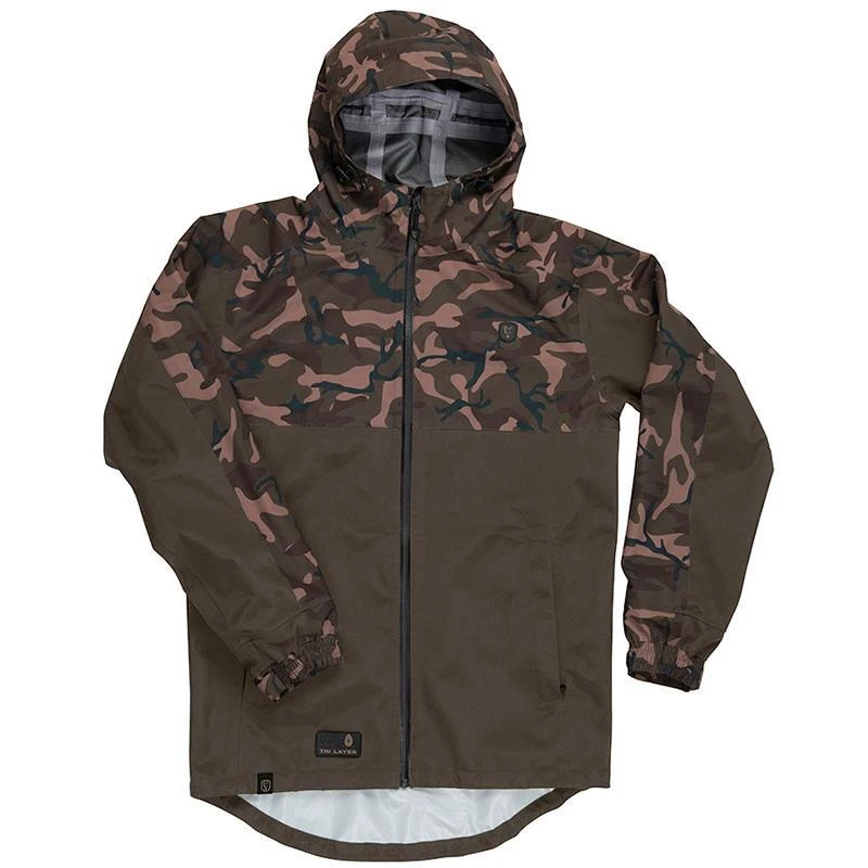 VESTE HOMME FOX AQUOS TRI LAYER STD JACKET - CAMO/KAKI 4 VESTE HOMME FOX AQUOS TRI LAYER STD JACKET - CAMO/KAKI – Image 2