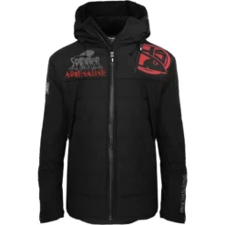 VESTE HOMME HOT SPOT DESIGN SPINNING ADRENALINE - NOIR/ROUGE