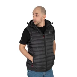 VESTE SANS MANCHE HOMME FOX RAGE HEATED GILET - NOIR -Savage Gear Soldes veste sans manche homme fox rage heated gilet noir z 2608 260834 5